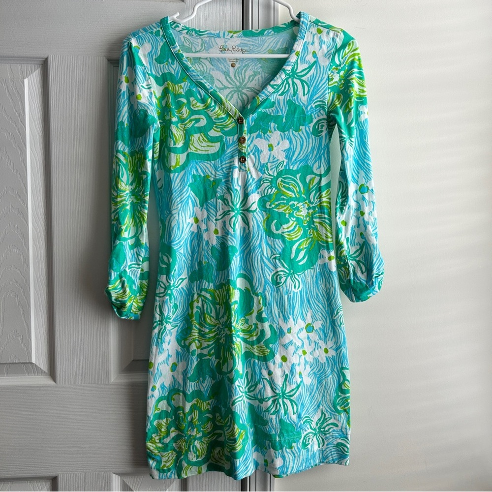 Lilly Pulitzer Lagoon Wave Rider Palmetto
Women's Dress